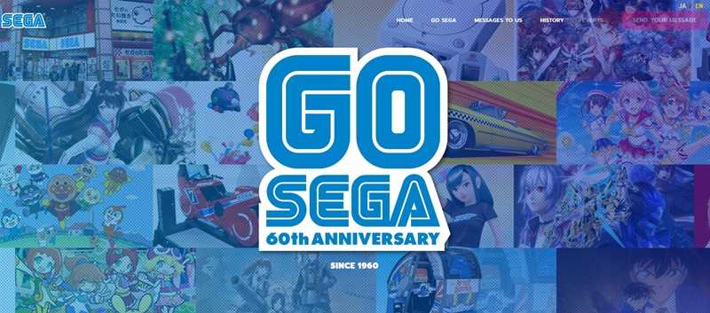 SEGA 60.Yıldönümü İçin Bir Web Site Yayınladı