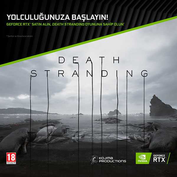 GeForce RTX Satın Alın ‘DEATH STRANDING’ Oyununa Sahip Olun!