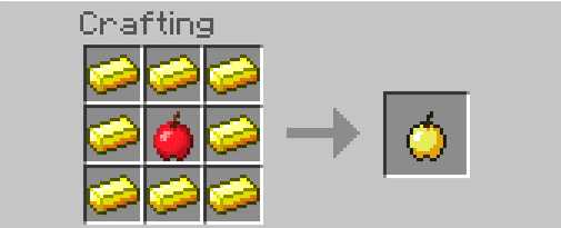 Minecraft'ta Altın Elma Nasıl Yapılır?