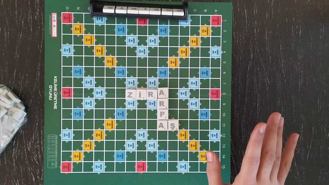 Kelime Üretme Oyunu (Scrabble) Nasıl Oynanır?