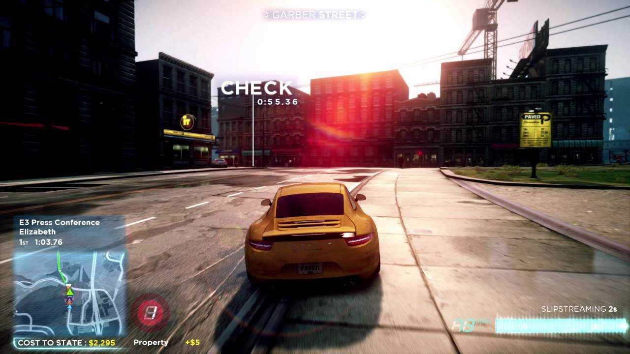 Need for Speed: Most Wanted, 19 Kısayol
