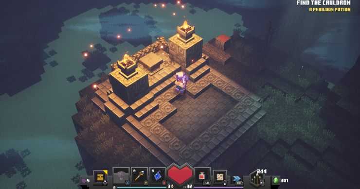 Minecraft Dungeons: Her Gizli Seviyenin Kilidini Açma