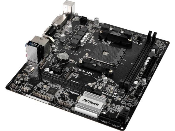 Anakart: ASRock AB350M-HDV