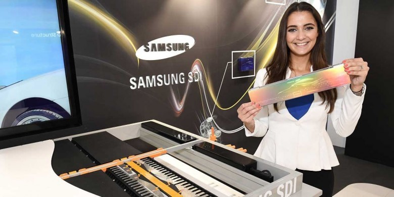 Samsung Elektrikli Otomobil Pili