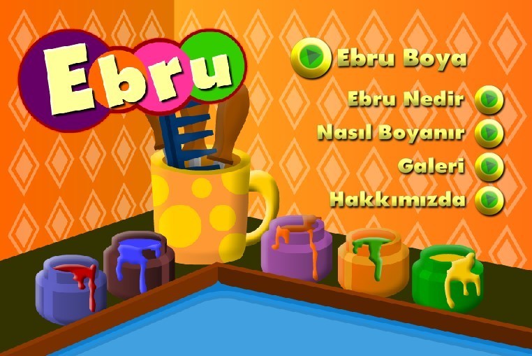 Eba Oyunları : Ebru Boyama