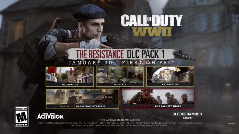 Call Of Duty: WWII - The Resistance DLC 1