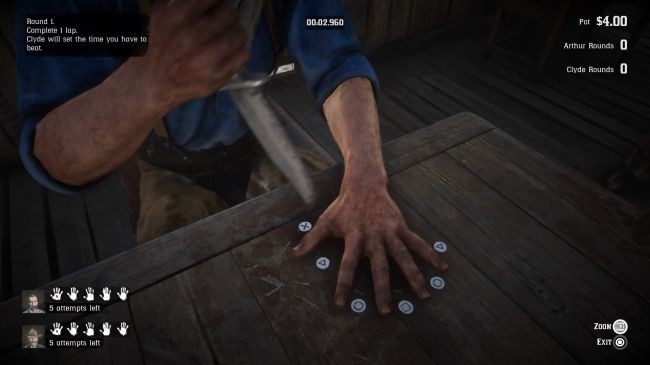 Red Dead Redemption 2 Five Finger Fillet