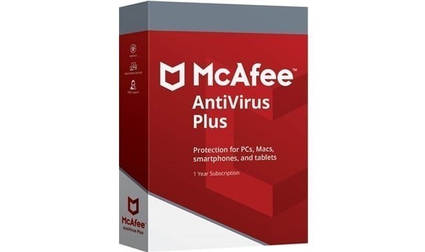 5. McAfee AntiVirus Plus