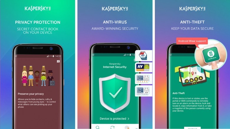 1. Kaspersky Mobile Antivirus