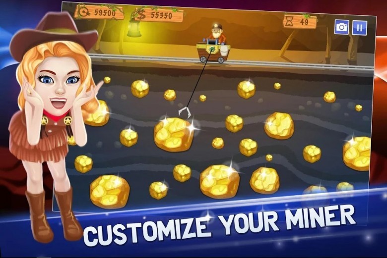 Gold Miner Vegas: Nostalgic Arcade Game