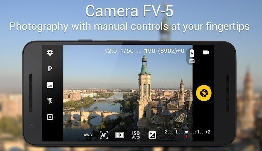 1.) 	 Camera FV-5 Lite
