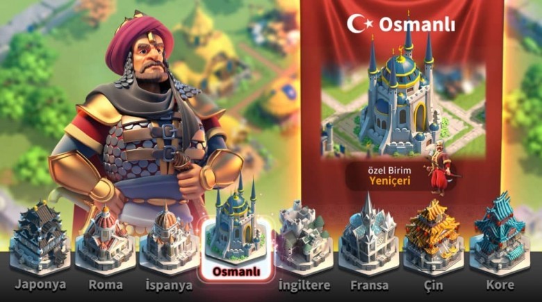 Rise of Kingdoms Osmanlı