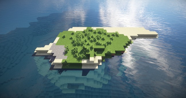 19. Minimalist Survival Island