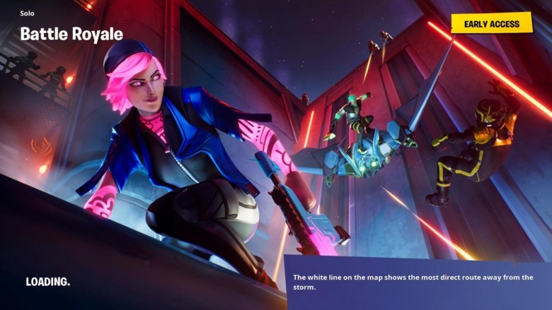 Fortnite Gizli Battle Star Yükleme Ekranı