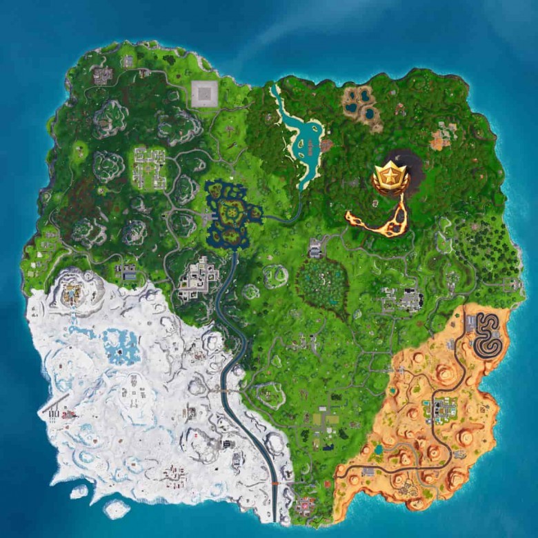 Fortnite Gizli Battle Star Konumu