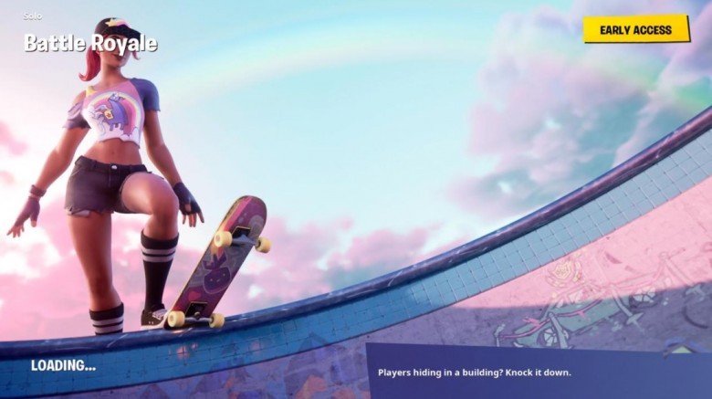 Fortnite Gizli Battle Star Yükleme Ekranı