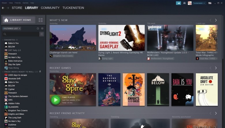 Valve, Steam Kütüphanesi’ni Güncelledi