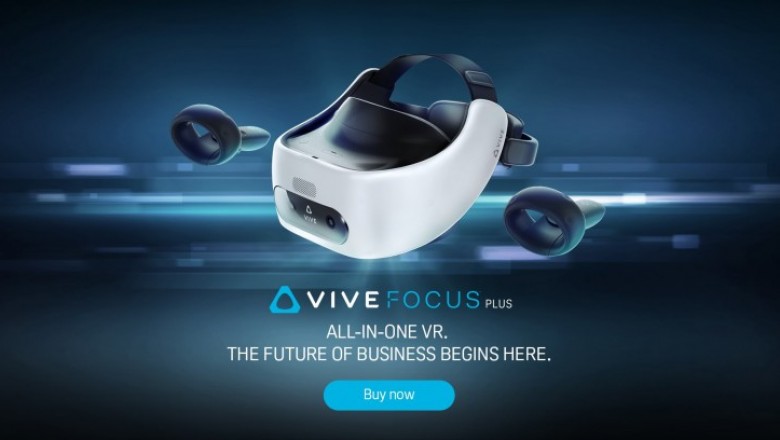 HTC VIVE’dan Ticari Kullanıma Özel Bağımsız VR Başlığı: VIVE Focus Plus