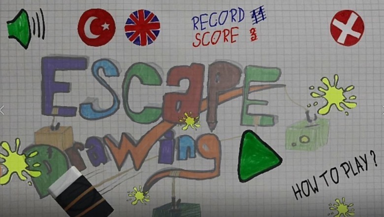 Escape Drawing şimdi Google Play’de !!
