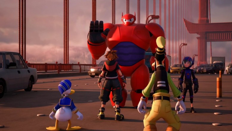 Yeni Kingdom Hearts 3 Fragmanı Big Hero 6 Dünyası ve Karakterleri Gösterir