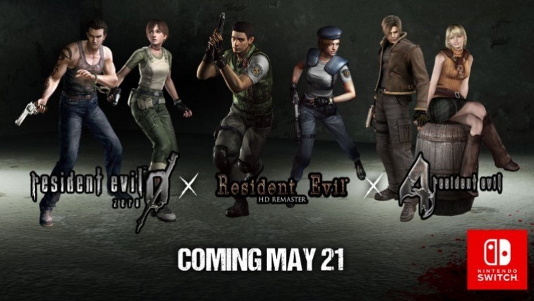 Resident Evil 0,1,4 Switch’e Geliyor