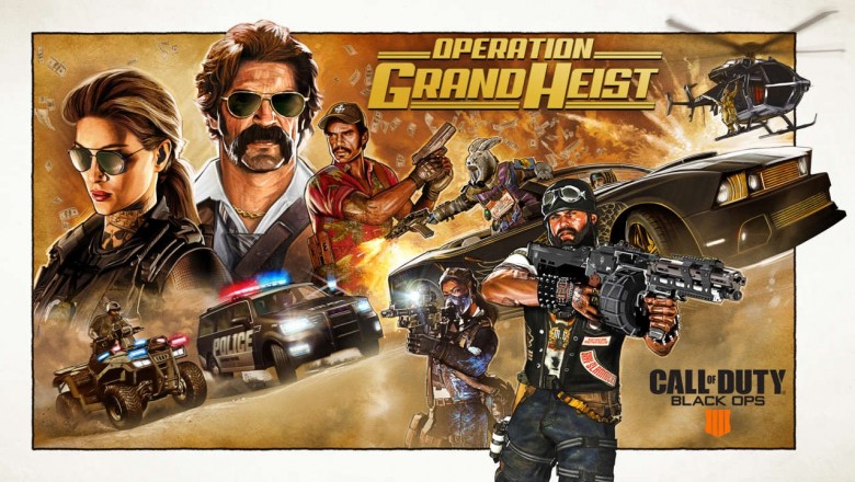 Black Ops 4 Operation Grand Heist Güncellemesi PS4’te Çıktı
