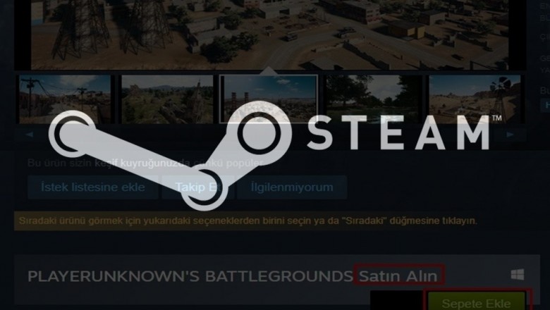 Steam Oyun Satın Alma