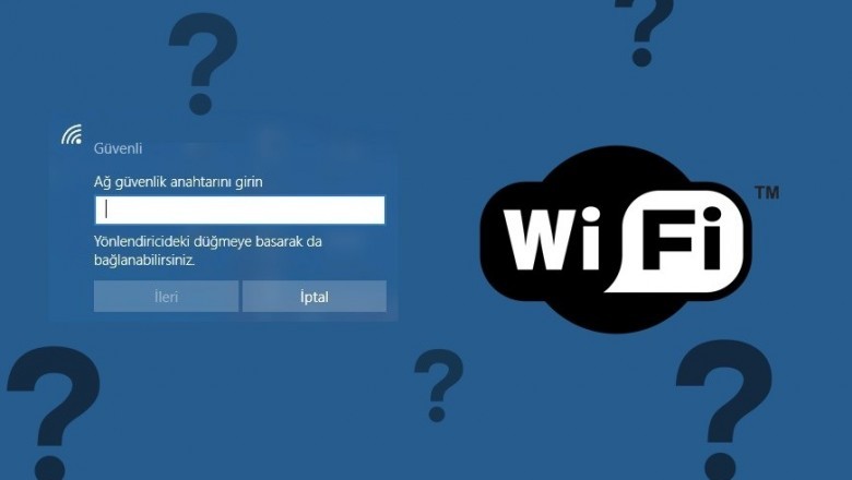windows 10 wifi şifresi öğrenme Şifre Değiştirme