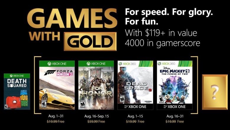 Ağustos 2018 için Xbox One’ın Ücretsiz Oyunları