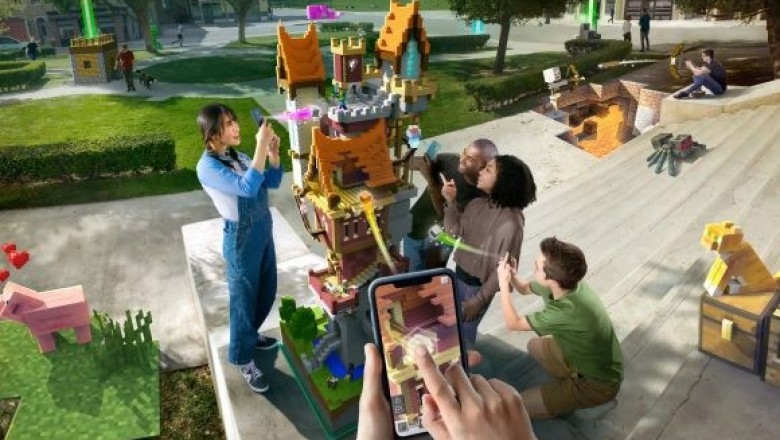 Artırılmış Gerçeklik Mobil Oyunu Minecraft Earth Geliyor