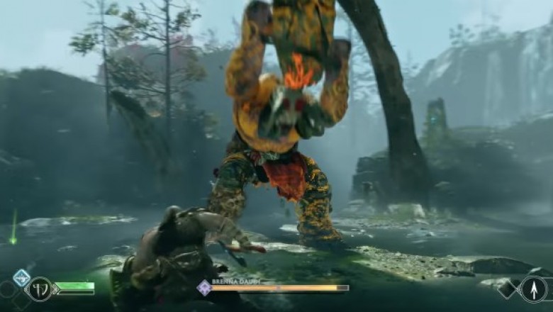 God of War PS4 Görüntüleri Kratos’un Büyük Bir Trollle Mücadelesini Gösteriyor