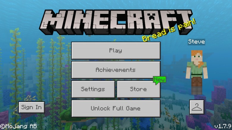 Android için Minecraft Ücretsiz Sürüm Çıktı