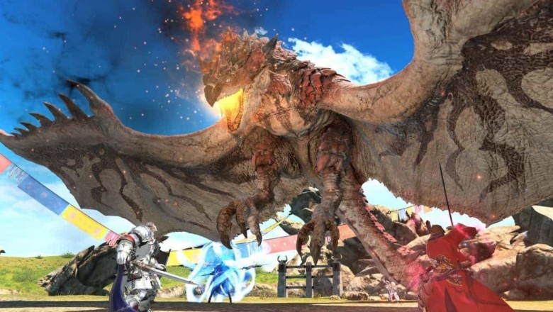 Final Fantasy 14 Yeni Güncellemede Monster Hunter’dan Rathalos’u Ekledi