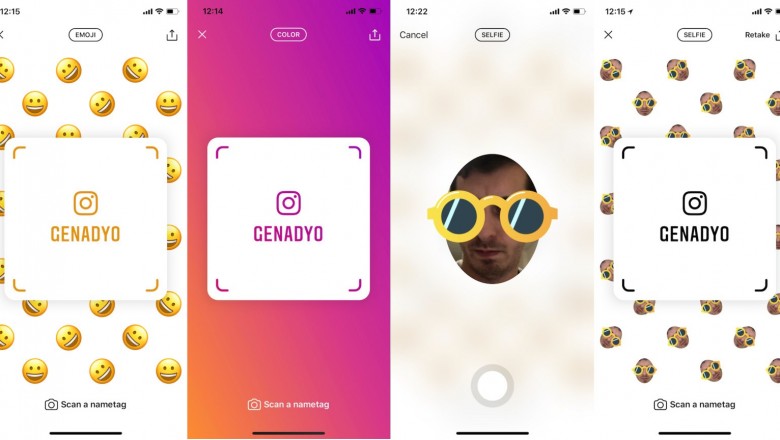 Instagram Snapchat’ten Bir Özellik Daha Kopyalıyor – Nametag