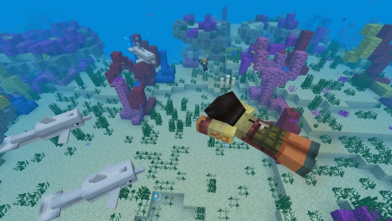 Minecraft’ın İlk Aquatic Genişlemesi Çıkıyor