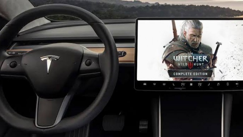 The Witcher 3 Oyunu Tesla Arabalarına Geliyor