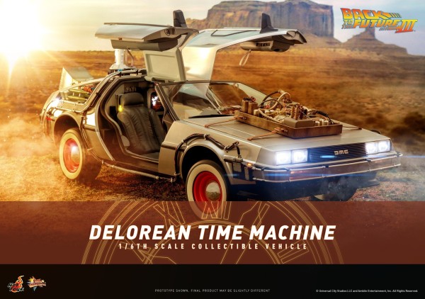 Hot Toys, “Back to the Future 3” filminin efsanevi “Delorean” modelini piyasaya sürecek.