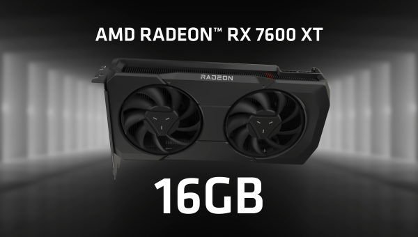 AMD, 329 dolar fiyatla Radeon RX 7600 XT 16GB’yi piyasaya sürüyor.