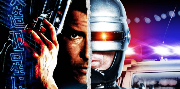 “RoboCop”, Ridley Scott’un “Bıçak Sırtı” setine ziyaretinden sonra ortaya çıktı.