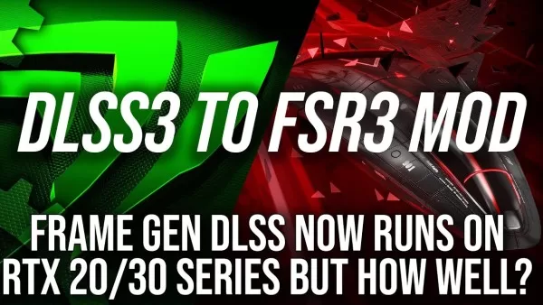 DLSS 3 ile FSR 3 modu, GeForce RTX 20 ve 30’da kadar% 75 daha iyi performans sağlayarak kareler oluşturmayı mümkün kılıyor.