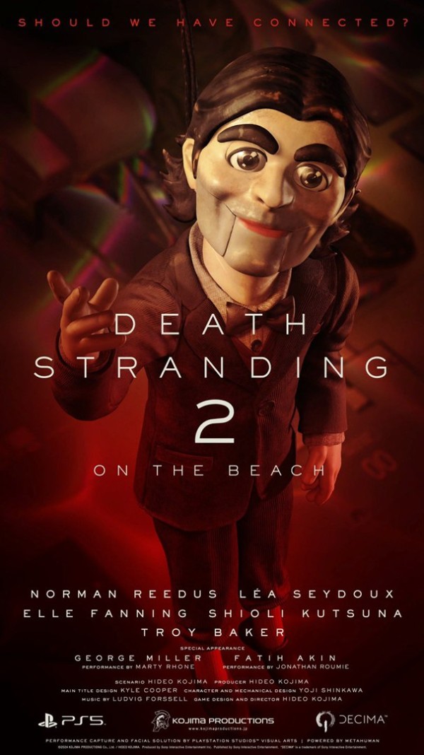 Death Stranding 2: On the Beach için şık karakter posterleri tanıtıldı