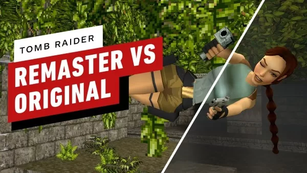Tomb Raider Remastered ve Orijinal Grafik Karşılaştırması