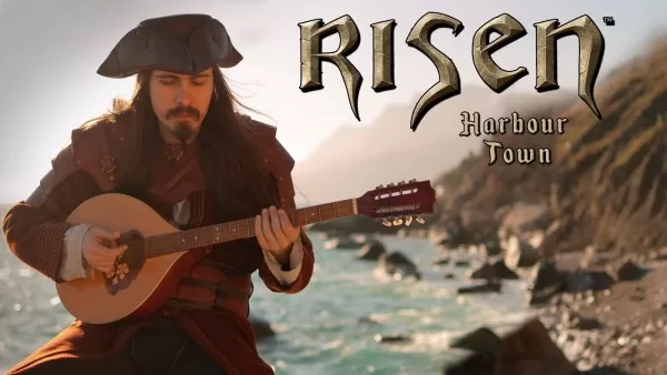 Atmosferik bir videoda Risen oyunu için yetenekli kapak şarkıcı Dryante, Harbor Town’dan bir melodi seslendirdi.