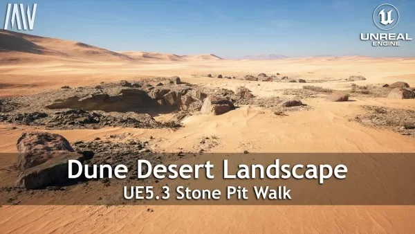 Unreal Engine 5.3’ün Teknik Demo Sürümü Dune Desert Tanıtıldı