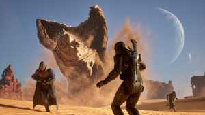 Dune Awakening’ın oyun içi gerçek oynanış görüntüleri ve oyun arayüzü incelemesi sızdırıldı.