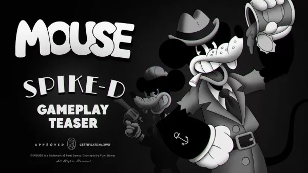 30’lu Yılların Klasik Çizgi Filmleri Tarzında Birinci Şahıs Nişancı Oyunu Mouse için Yeni Oyun İçi Fragmanı