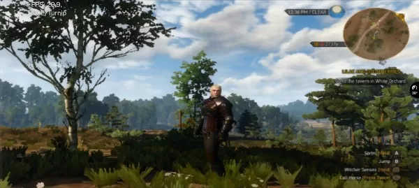 Efsanevi Oyun “The Witcher 3″ü Android Telefonunda Çalıştırdı